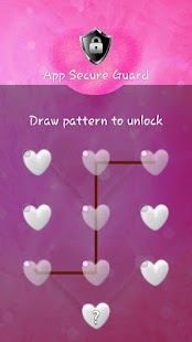 Lastest App Lock - Fluffy Heart Theme APK for PC