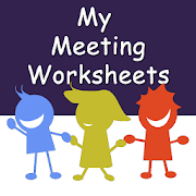 My Meeting Worksheets  Icon