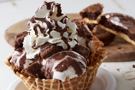 Nutella Brownie Ice Cream