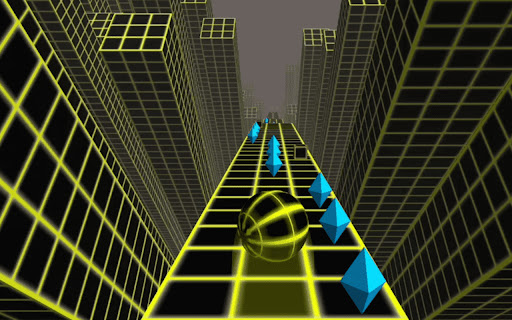 ball surfer 3d rolling game
