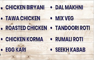 Zeenat Chicken & Biryani Center menu 1