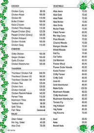 Mallu's Dhaba menu 2