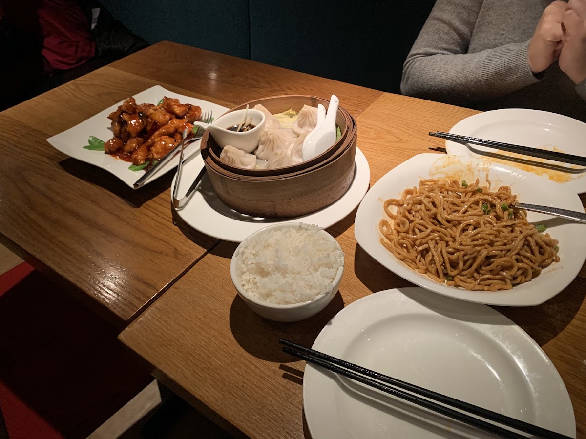 General Tso's Chicken, Soup Dumplings, and Dan Dan Noodles