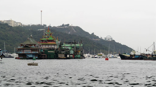 Sampan Boat Tour Hong Kong China 2016