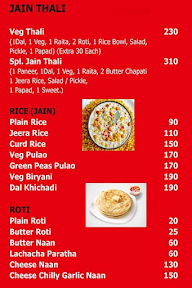 Mahaveer Jain Food menu 4