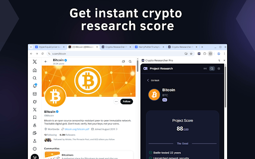 Crypto Researcher Pro screenshot 1