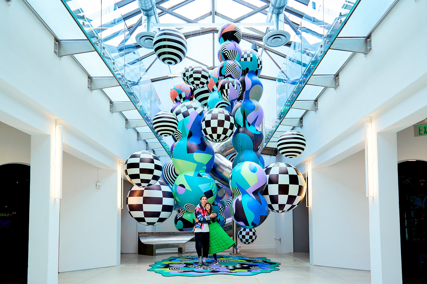 balloon inflatables installation Installation Art miami wade and leta