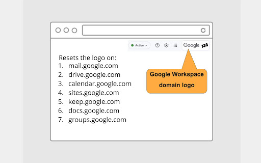 Replace Google Workspace domain logo