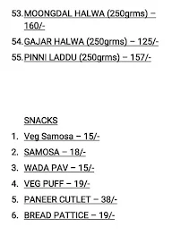 Gurunanak Dairy & Sweets menu 4