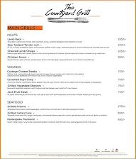 Courtyard Grill - Courtyard by Marriott menu 3