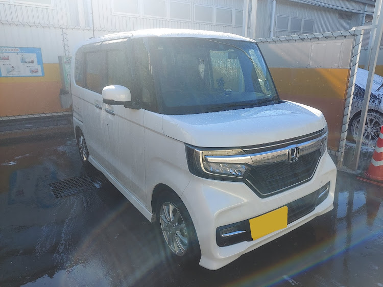 Nボックスカスタムの今年最後の洗車・いつも👍ありがとうございます🙇🏻‍♂️・いつもの洗車場・良いお年をに関するカスタム事例の投稿画像2枚目