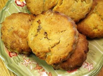 Sweet Potato Biscuits with Bacon