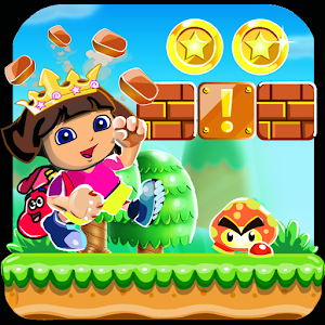 dora adventure princess  run  Icon