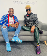 Theo Baloyi of Bathu has teamed up with Somizi Mhlongo-Motaung to launch the BathuXSomizi sneaker.