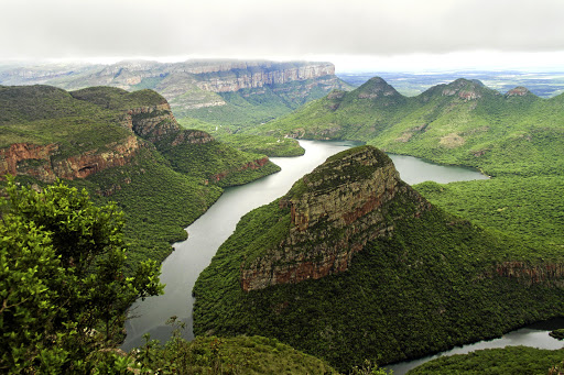 The Blyde River Canyon.