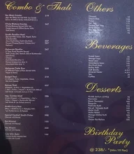 Amma Appakadai menu 3