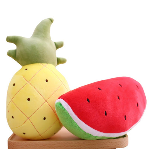 Title 3, Emulational Fruit Series Plush Toy Vegetable Do...