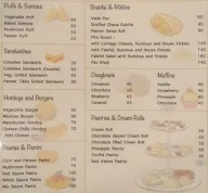 Sonia's Cakes N All menu 4