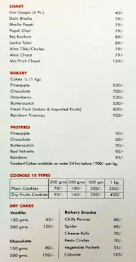 Devirams menu 4