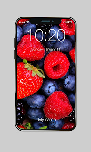 Sweet Berries Raspberry Cherry Wallpaper Lock(圖1)-速報App