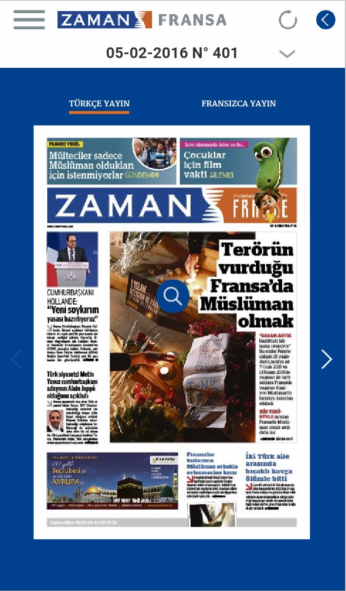 Zaman Fransa Screen 2