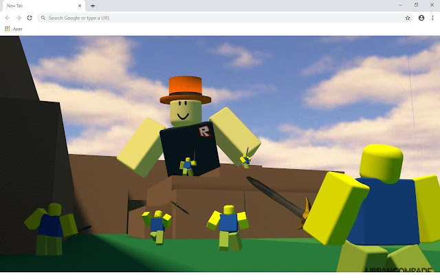 Roblox Online Wallpapers and New Tab