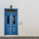 Green door