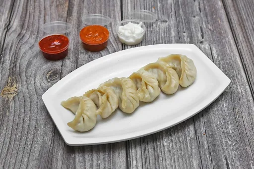 Chicken Steamed Momos [6 Pieces]