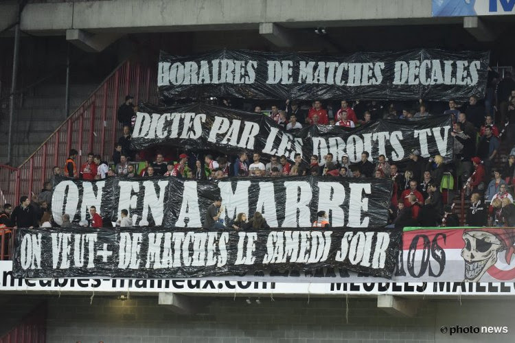 Le Standard joue encore un dimanche : le ras le bol des supporters