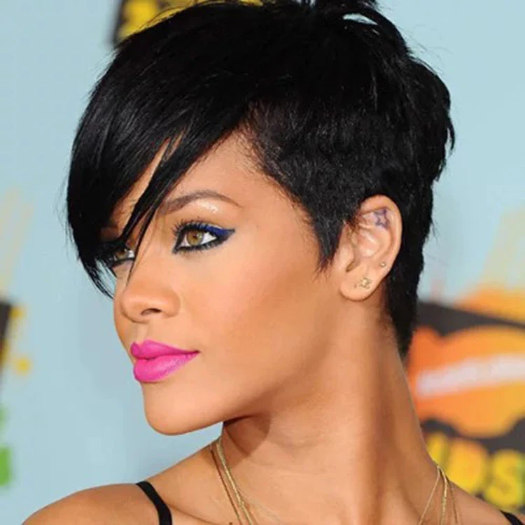 Title 4, Short hair wig for instant style changes, comfo...
