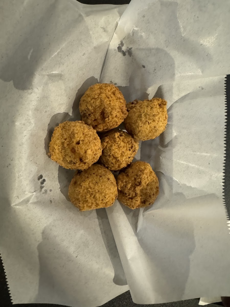 Shrimp boudin balls