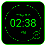 LED Digital Clock - minimal  Icon