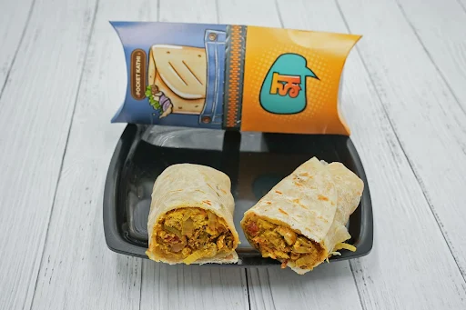 Hearty Egg Bhurji Pocket Kathi