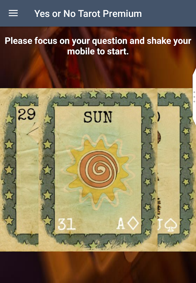 Yes or No Tarot Card reading - Free Version - Android Apps ...