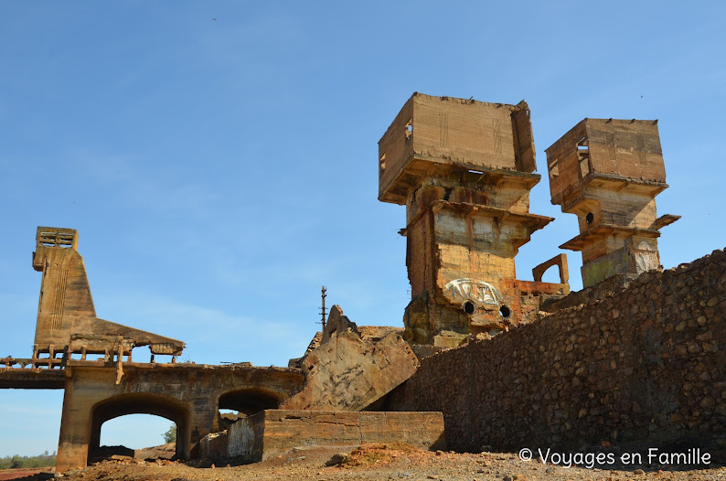 Achada do gamo, mine de Sao Domingos