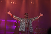 R&B legend Usher performs at Global Citizen Festival at the Black Star Square in Accra, Ghana.