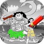 Cover Image of Unduh Coloring Book for MoAnna 1.0 APK