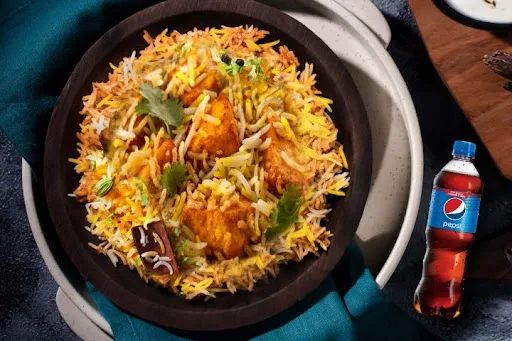 Soya Biryani Mini + Raita