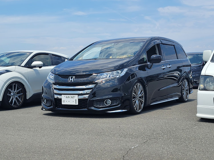 オデッセイの久しぶりのMT参加・日焼けがﾔｳﾞｧｲ・暑かったなぁ😵💦・車好きサイコー‼️・松川浦大橋に関するカスタム事例の投稿画像9枚目