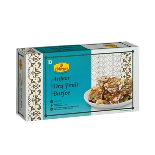 Anjeer Dry Fruit Burfee 250 Gm