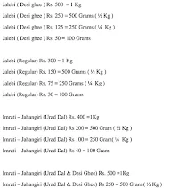 Jalebiwalas Mithai Bhandar menu 4