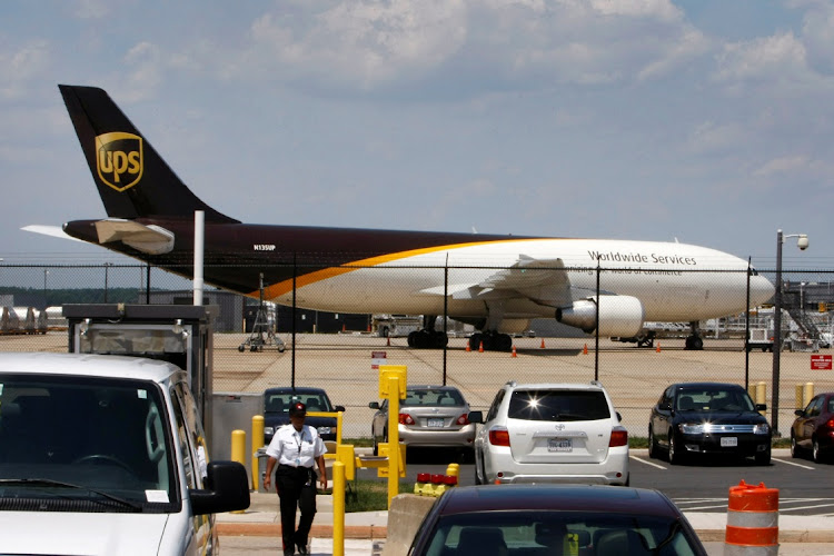 A United Parcel Service Airbus A300F4-622R cargo plane is pictured at the cargo terminal in Dulles International Airport in Dulles, Virginia. Picture: REUTERS/HYUNGWON KANG