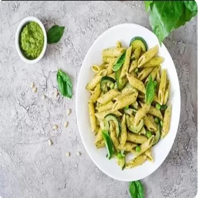 Creamy Basil Pesto Pasta