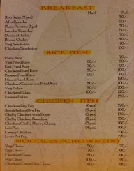 Eat & Take menu 1