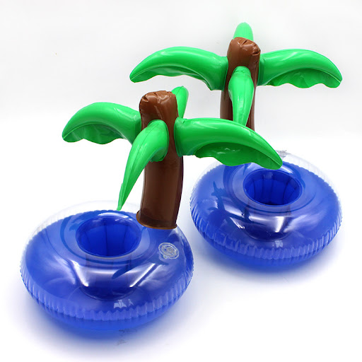 Title 1, PVC Inflatable Water Toy, Floating Drink Holder...