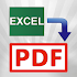 Convert Excels to PDF: Export XLS XLSX Data To PDF1.1