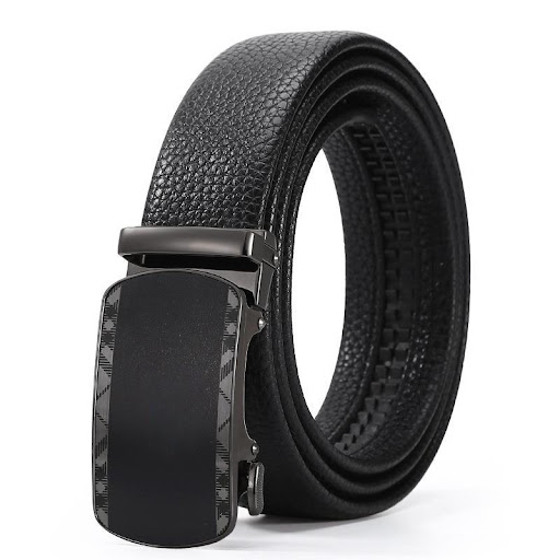 Title 3, Mens Business Alloy Automatic Buckle Belt. Exp...