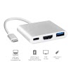 Bộ Chuyển Đổi Usb C Hub Sang Hdmi 4K Usb 3.0 Cho Macbook Pro / Air