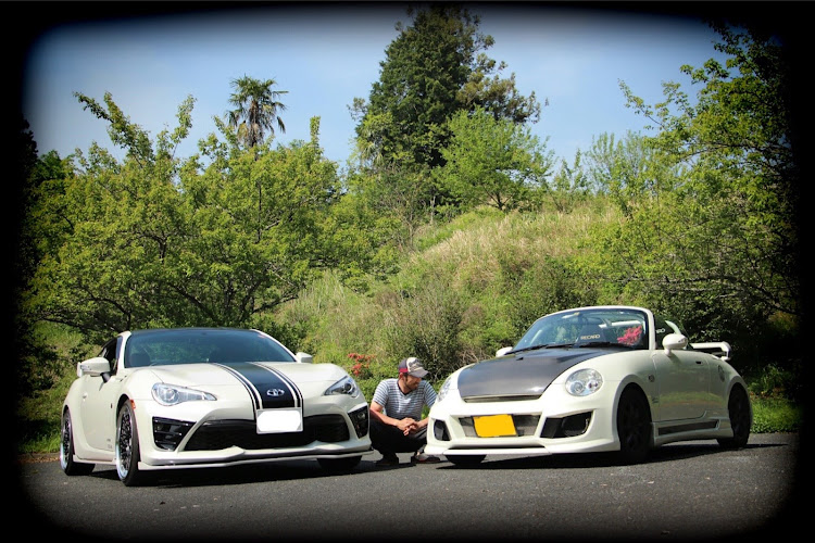 86の愛車に乗りたい禁断症状・スーパーチャージャー仕様・低いようで低くない少し低い車・コペンl880k・86BRZに関するカスタム事例の投稿画像1枚目