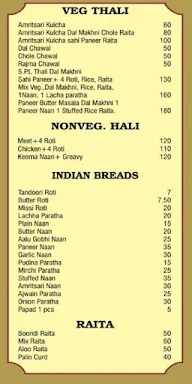 Mitraan Da Dhaba menu 1